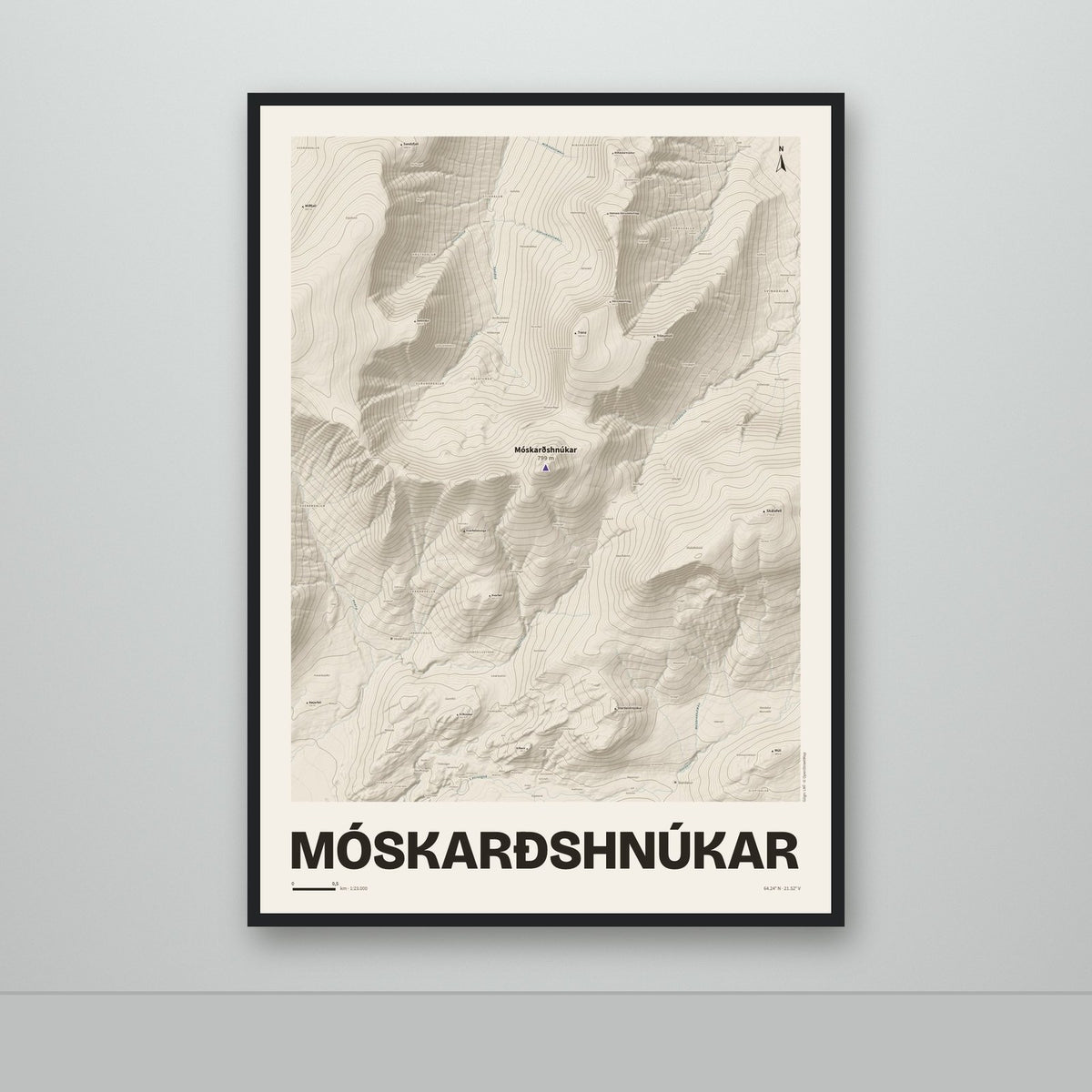 Móskarðshnúkar – Sandur, lúpínufjólublár