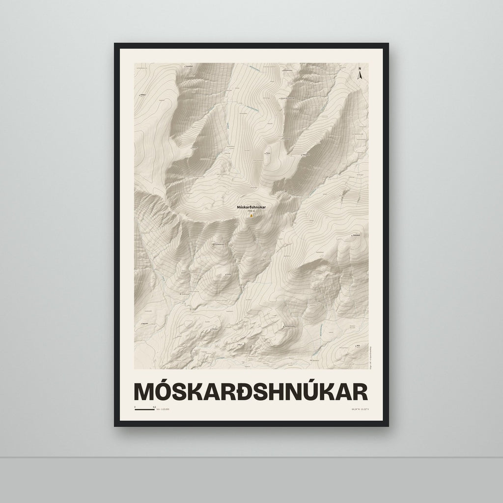 Móskarðshnúkar – Sandur, okkurgulur