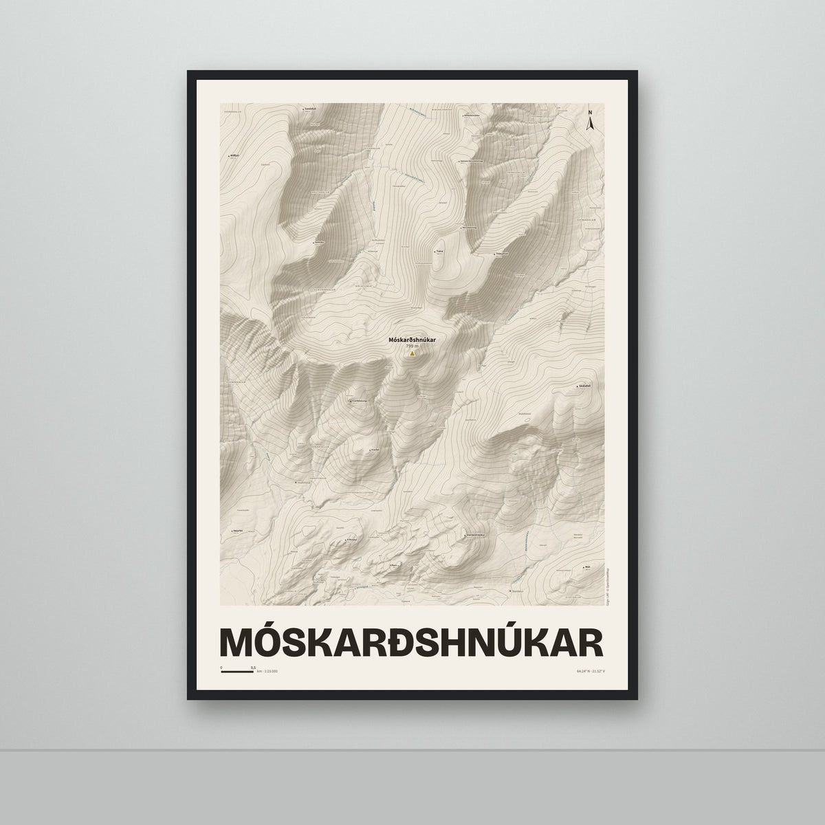 Móskarðshnúkar – Sandur, okkurgulur