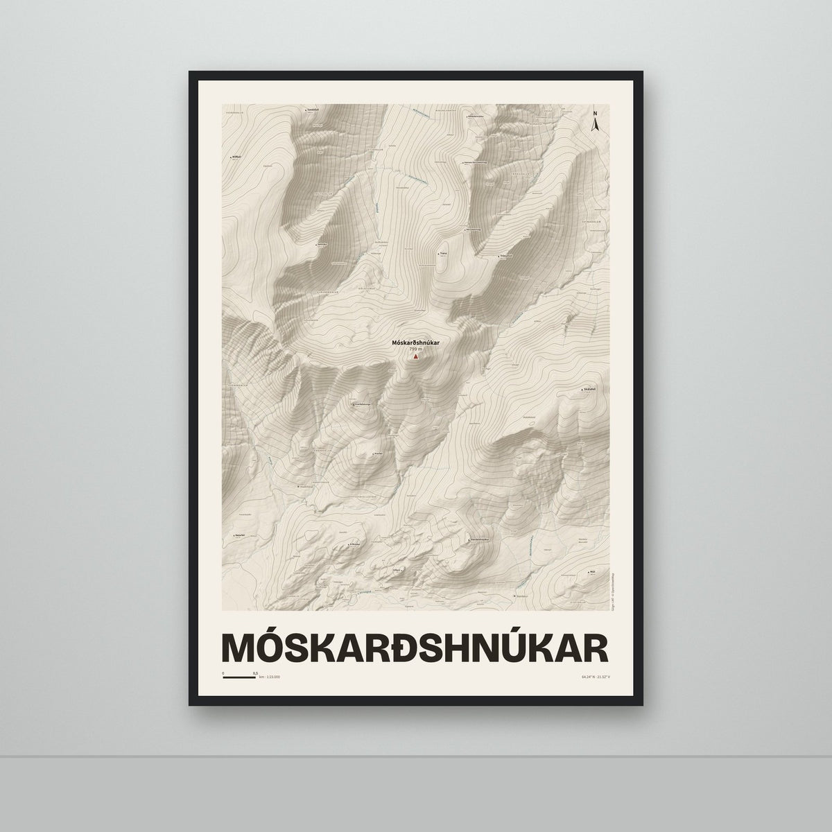Móskarðshnúkar – Sandur, rauður