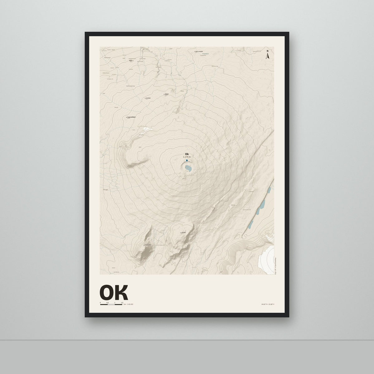 Ok – Sandur, blár