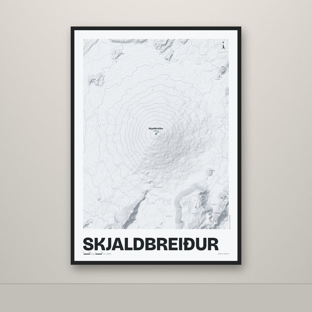 Skjaldbreiður – Ljóst, blár