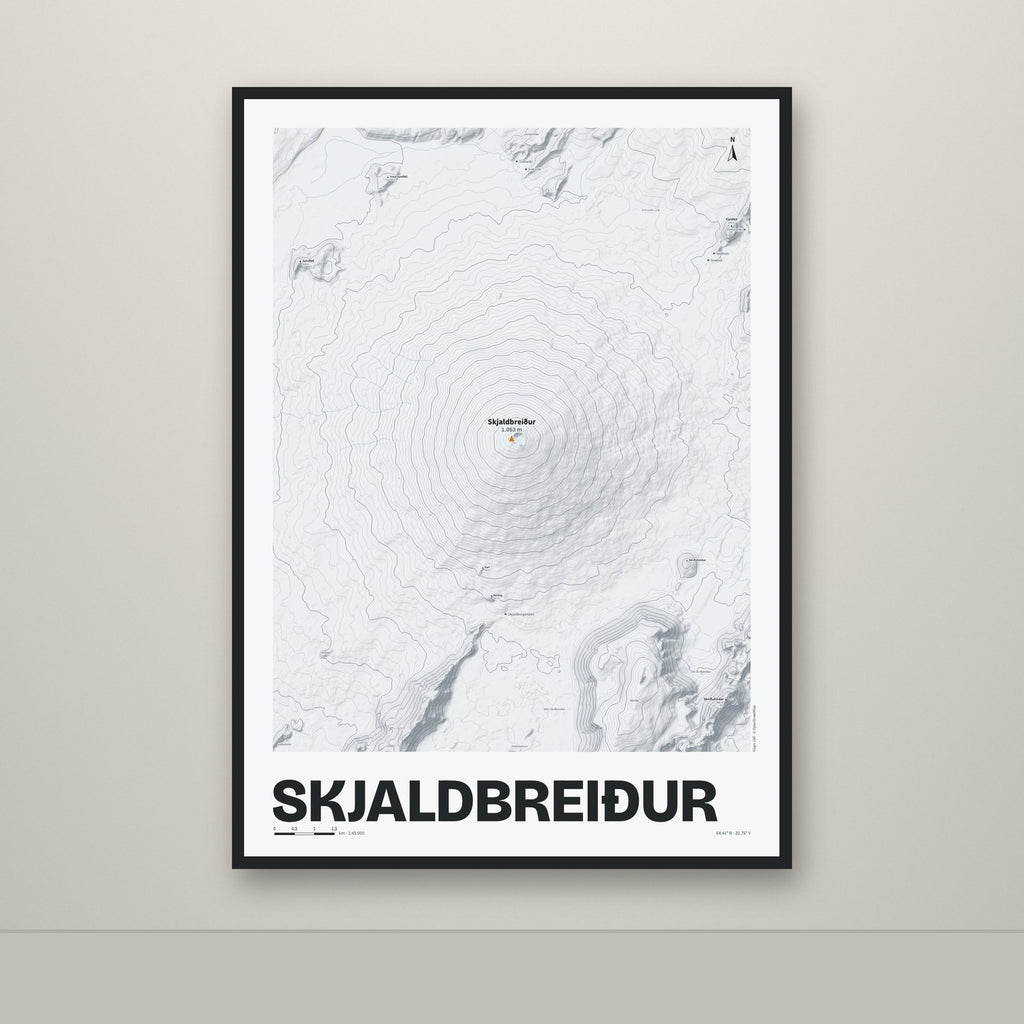 Skjaldbreiður – Ljóst, okkurgulur
