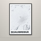 Skjaldbreiður – Ljóst, rauður