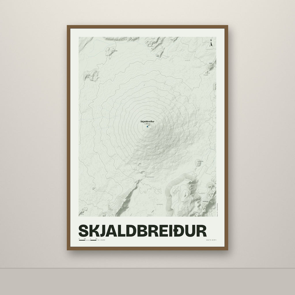 Skjaldbreiður – Mosi, blár