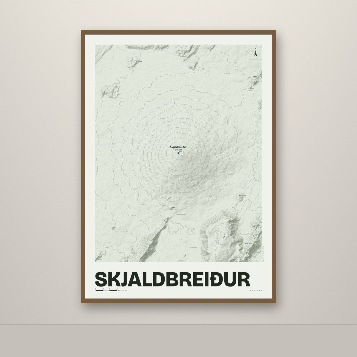 Skjaldbreiður – Mosi, blár