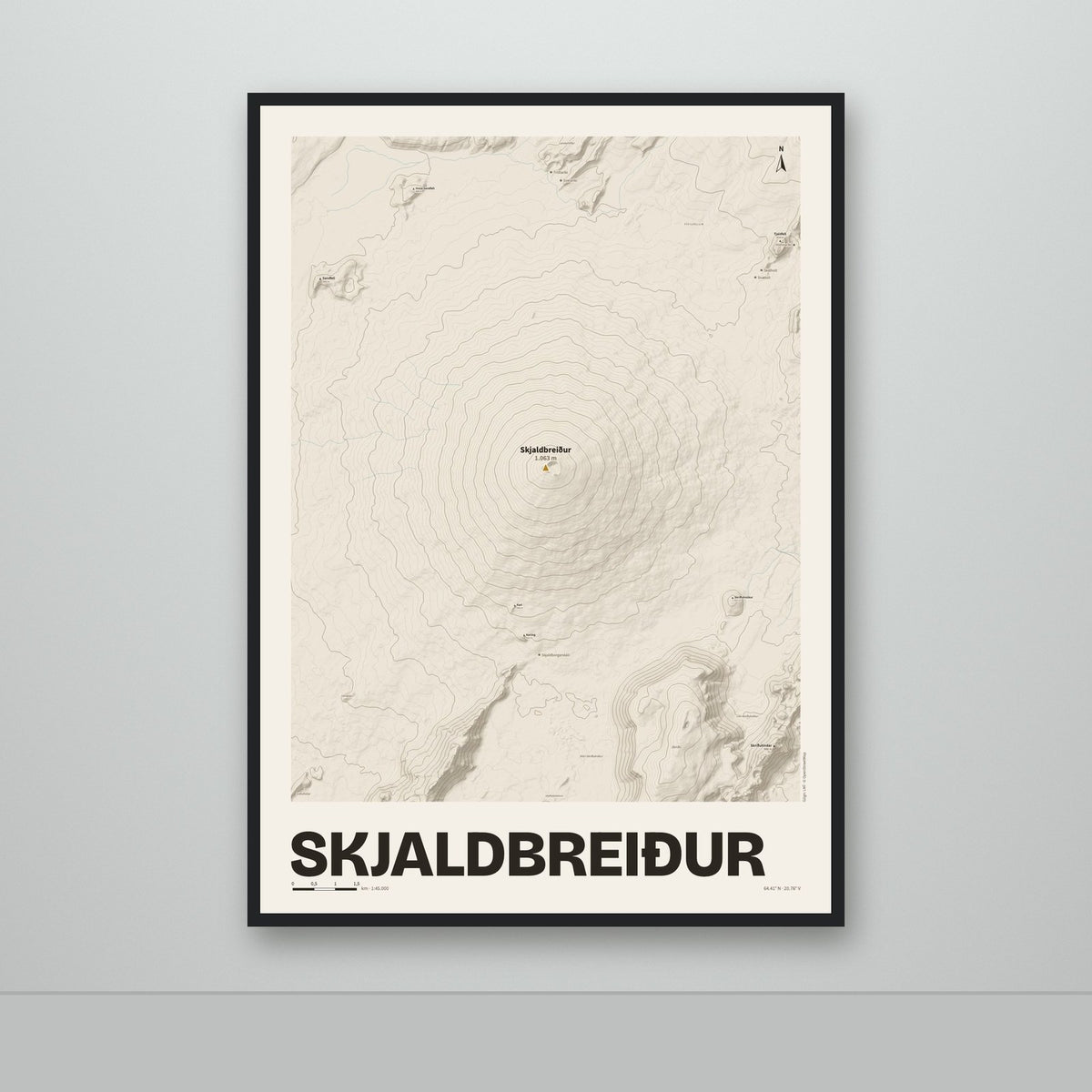 Skjaldbreiður – Sandur, okkurgulur