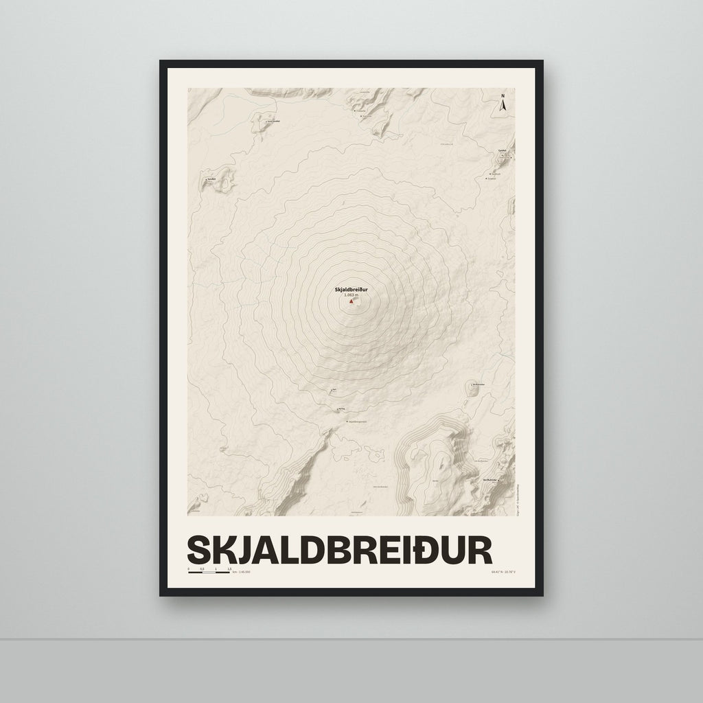 Skjaldbreiður – Sandur, rauður