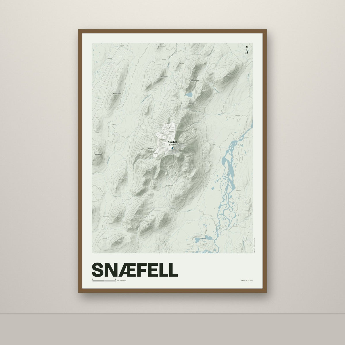 Snæfell – Mosi, blár