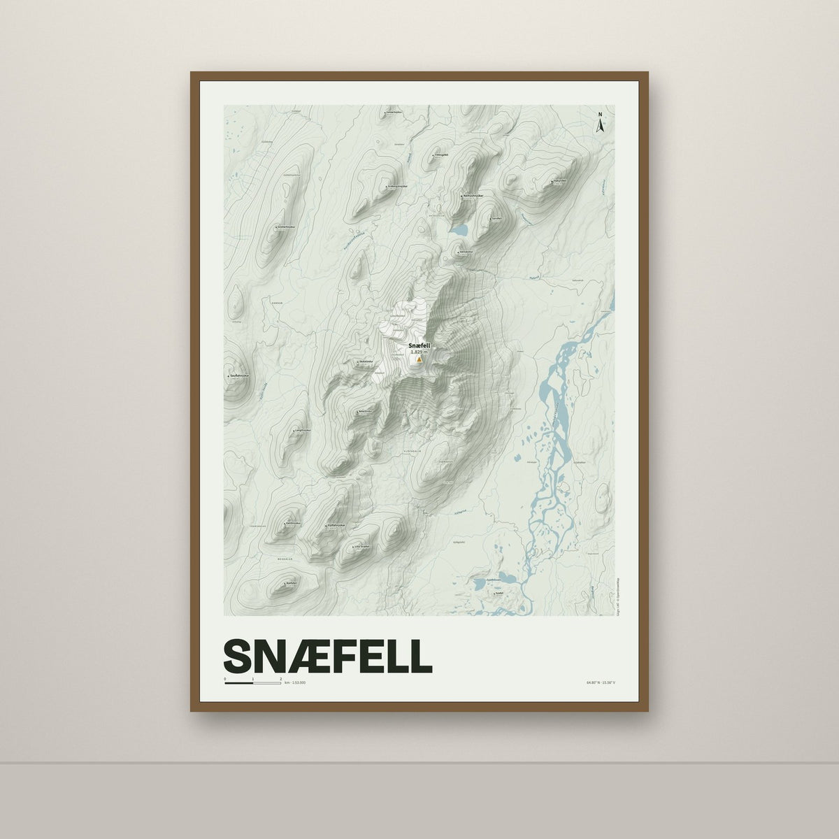 Snæfell – Mosi, okkurgulur
