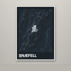 Snæfell – Nótt, lúpínufjólublár