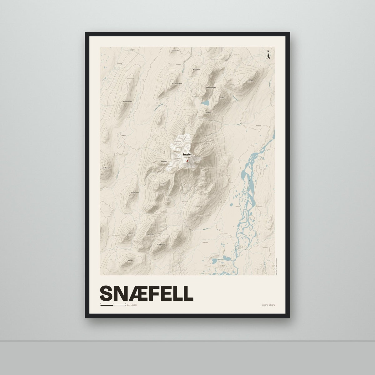Snæfell – Sandur, rauður