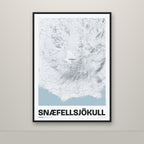 Snæfellsjökull – Ljóst, blár