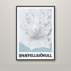 Snæfellsjökull – Ljóst, lúpínufjólublár