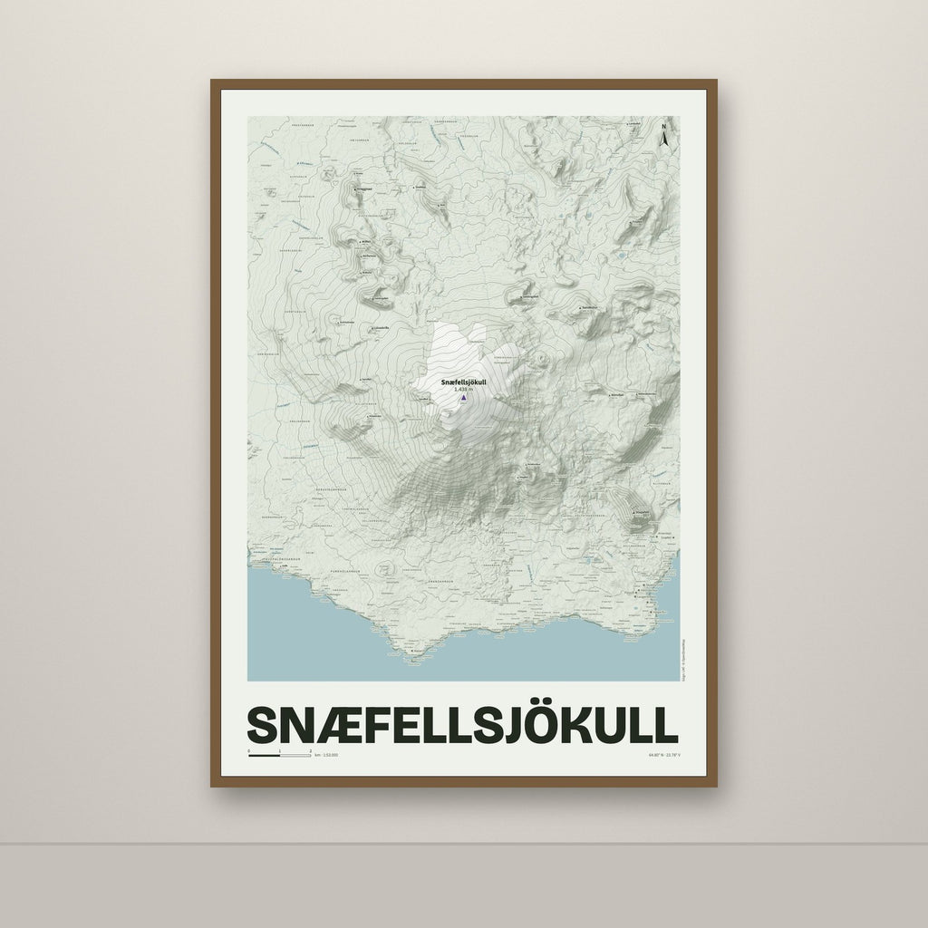 Snæfellsjökull – Mosi, lúpínufjólublár
