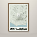 Snæfellsjökull – Mosi, lúpínufjólublár