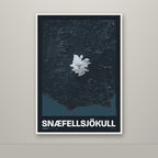 Snæfellsjökull – Nótt, okkurgulur