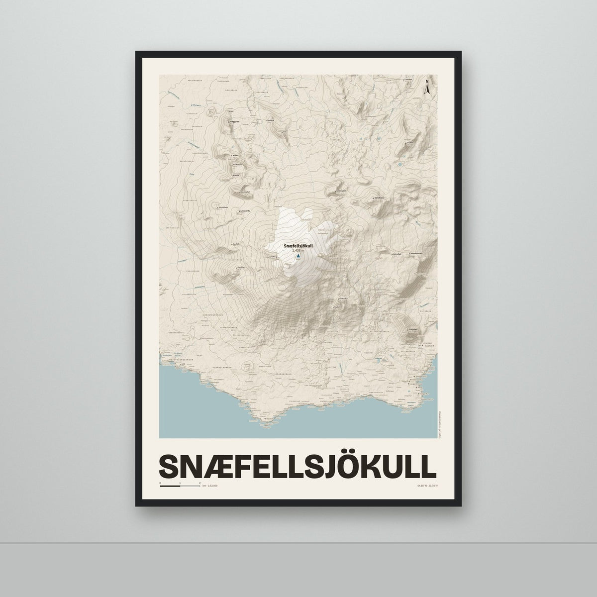 Snæfellsjökull – Sandur, blár