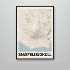 Snæfellsjökull – Sandur, okkurgulur
