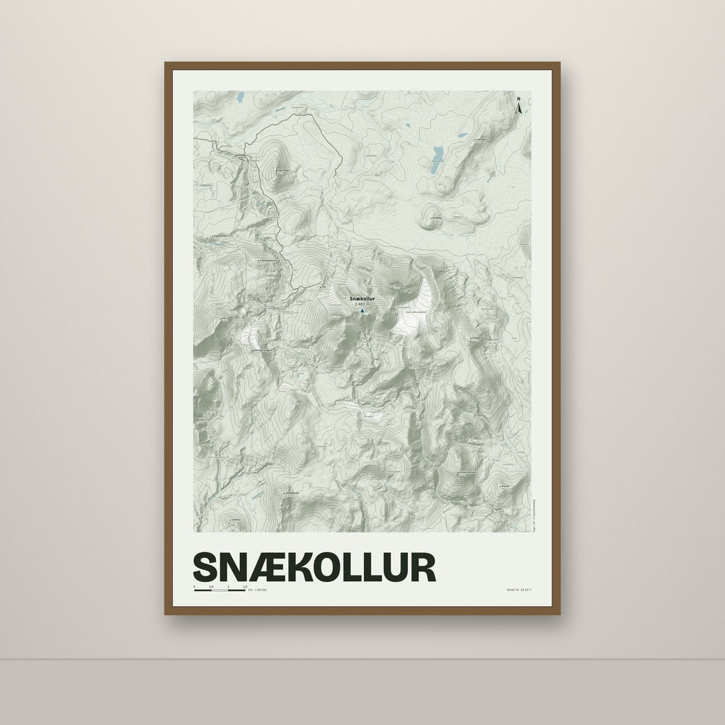 Snækollur – Mosi, blár