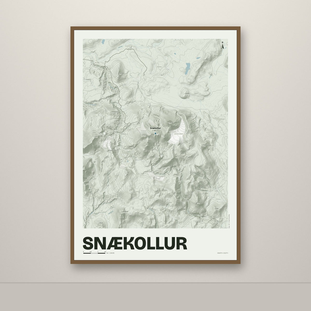 Snækollur – Mosi, blár