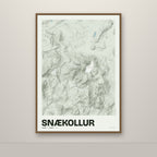 Snækollur – Mosi, lúpínufjólublár
