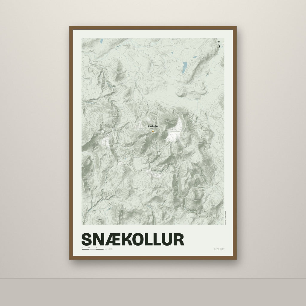 Snækollur – Mosi, okkurgulur