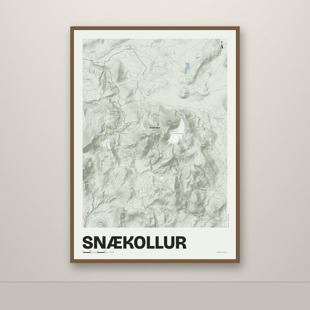 Snækollur – Mosi, okkurgulur