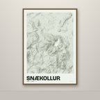 Snækollur – Mosi, rauður