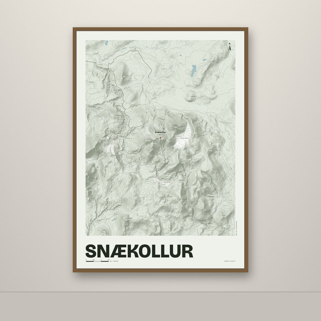 Snækollur – Mosi, rauður