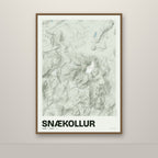 Snækollur – Mosi, rauður