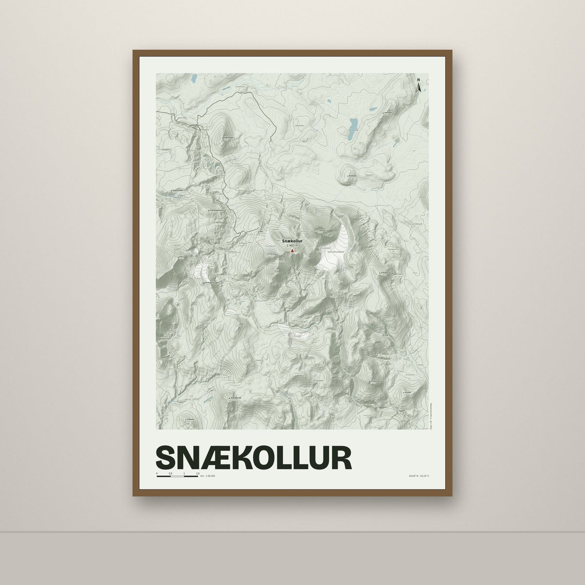 Snækollur – Mosi, rauður