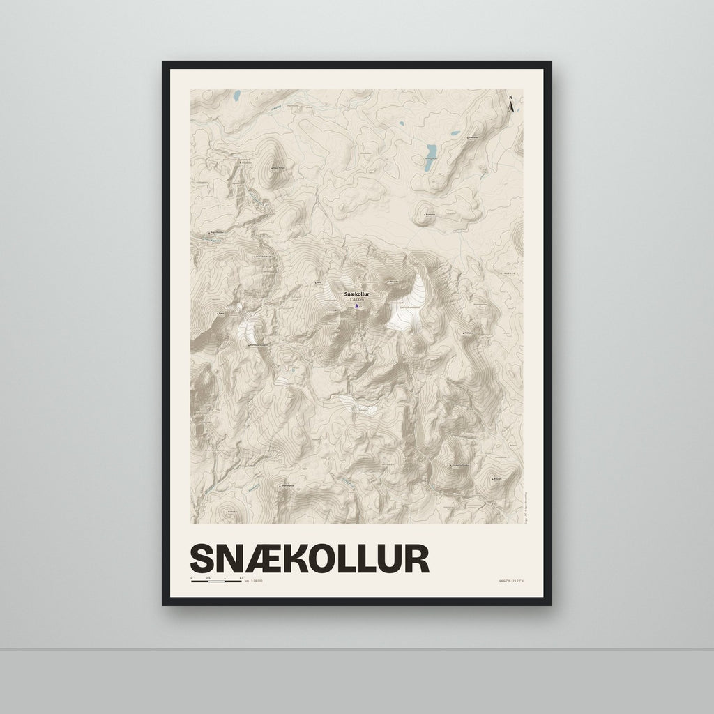 Snækollur – Sandur, lúpínufjólublár