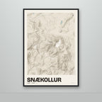 Snækollur – Sandur, lúpínufjólublár
