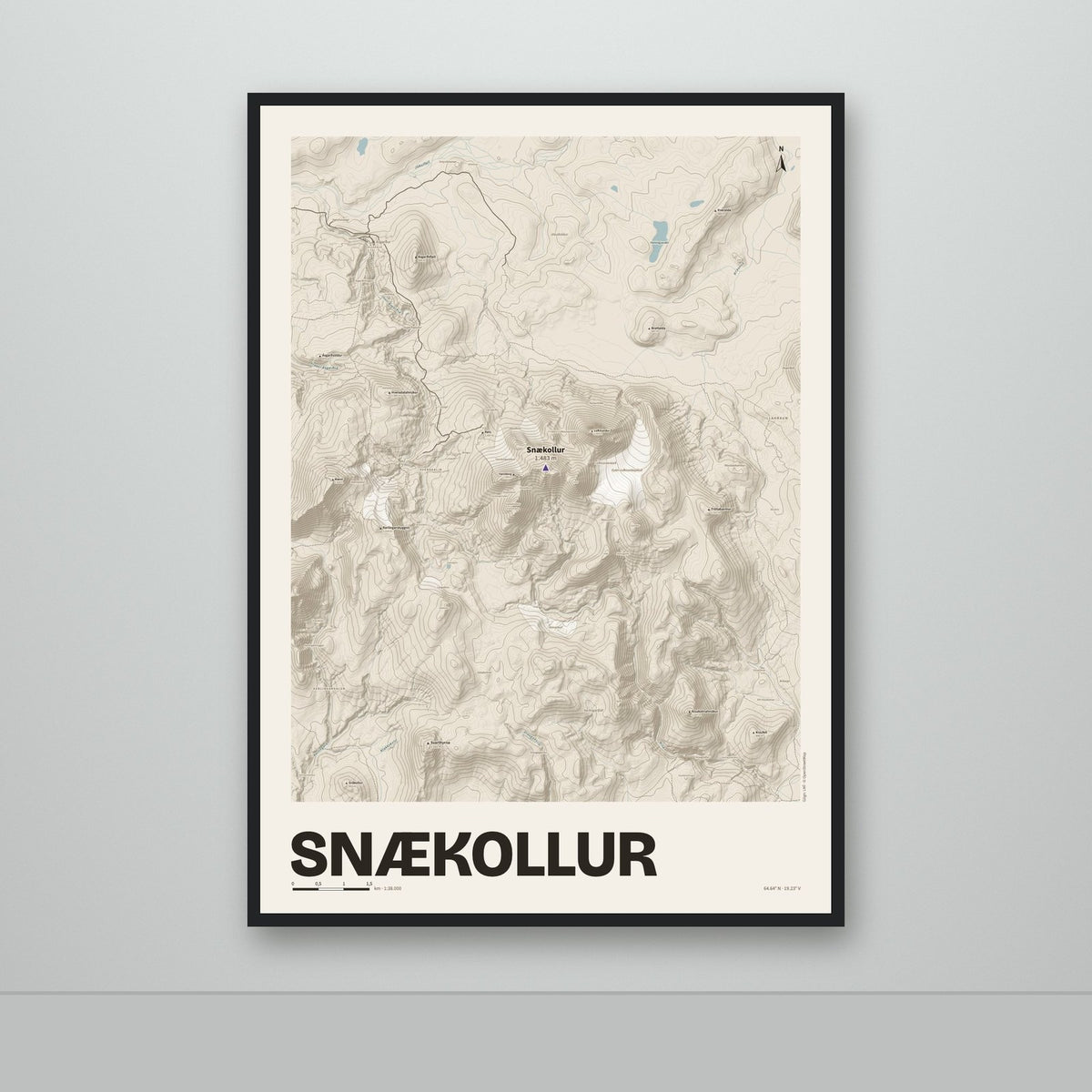 Snækollur – Sandur, lúpínufjólublár