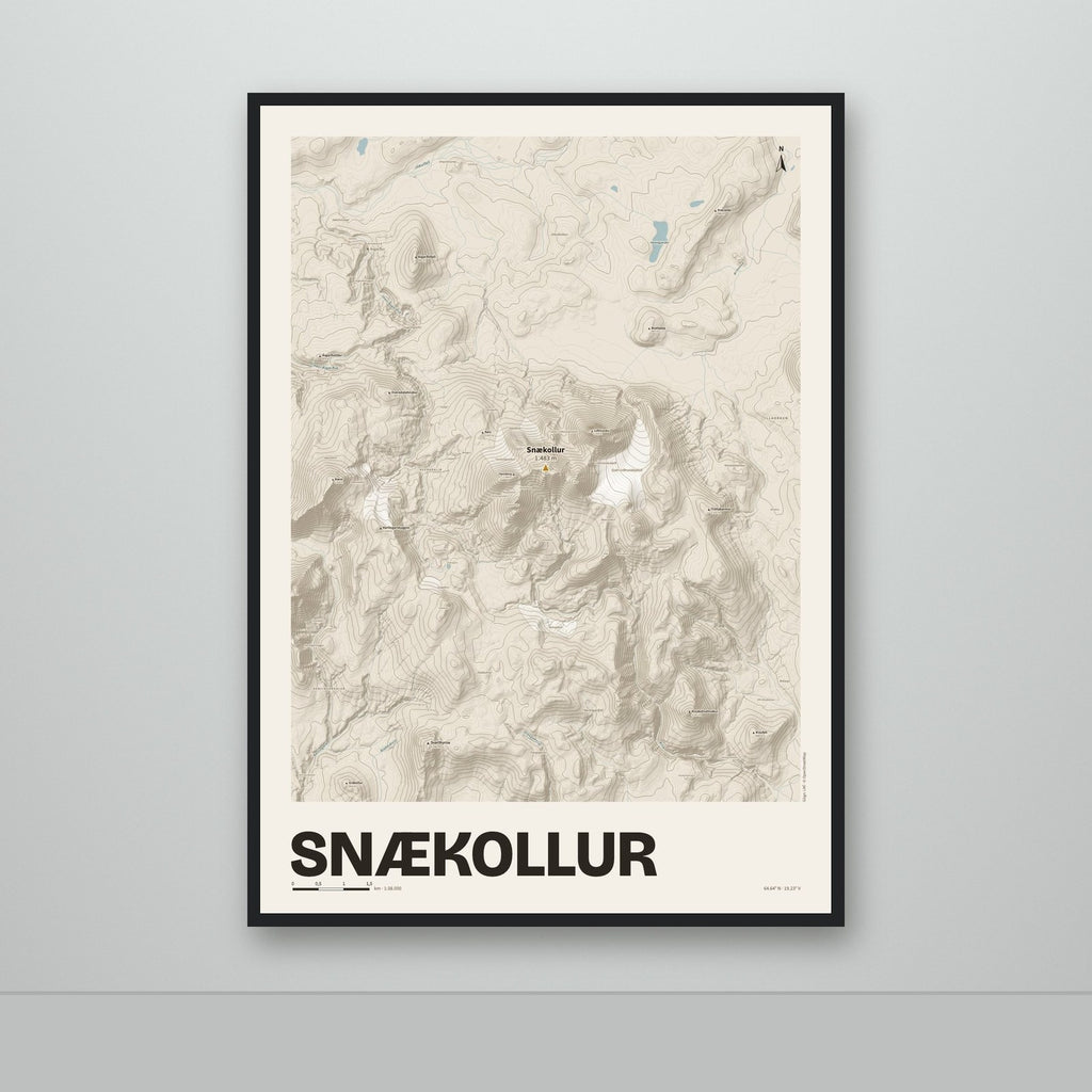 Snækollur – Sandur, okkurgulur