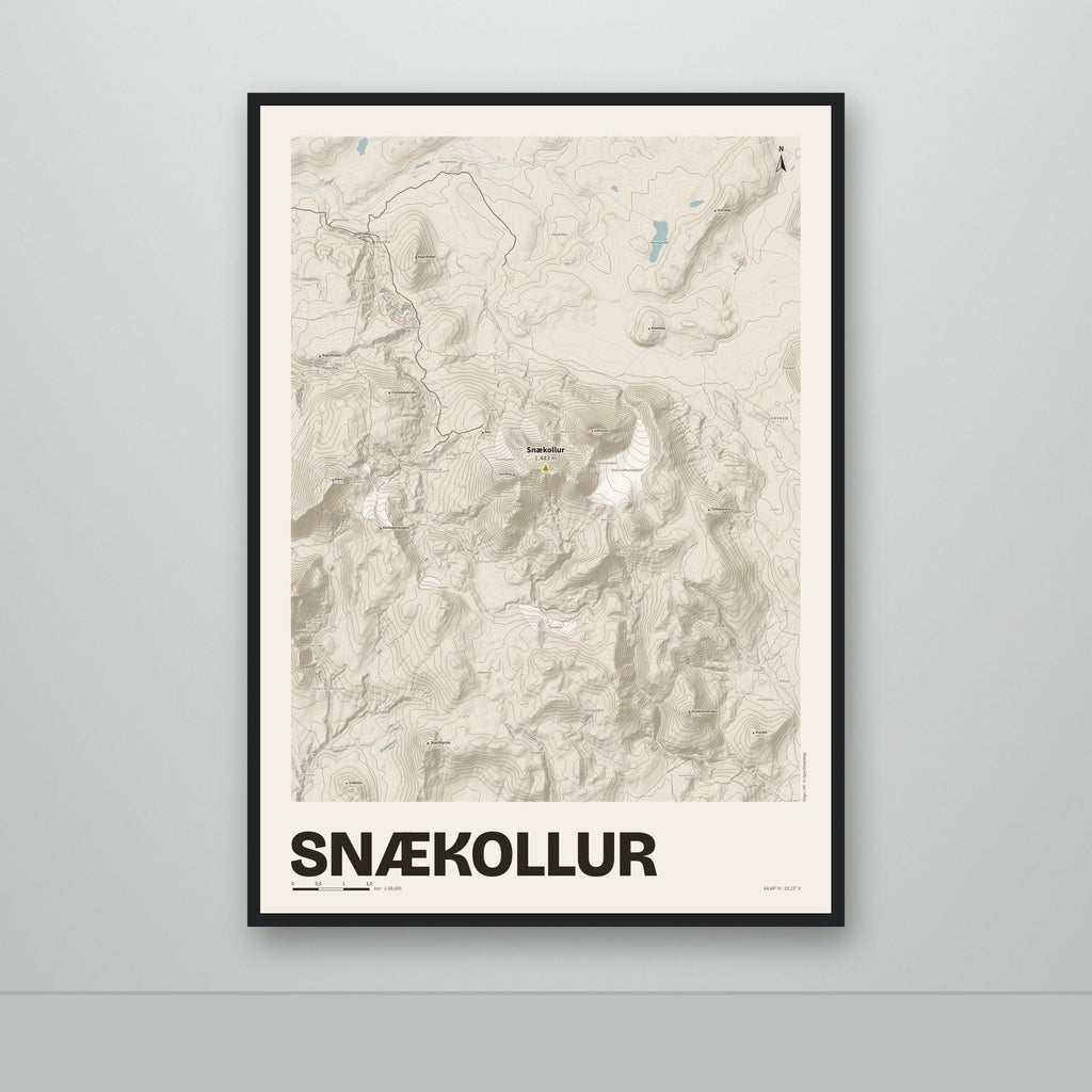 Snækollur – Sandur, okkurgulur