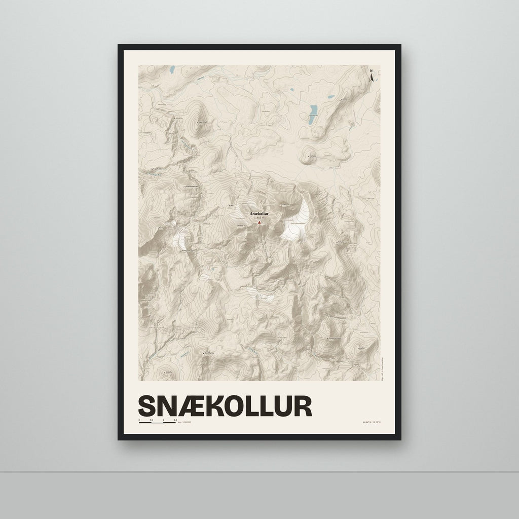Snækollur – Sandur, rauður