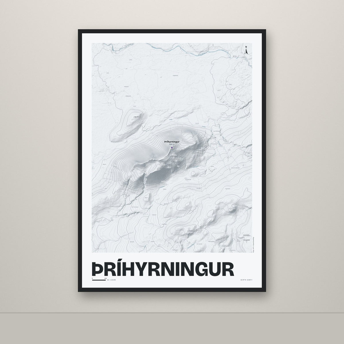 Þríhyrningur – Ljóst, lúpínufjólublár