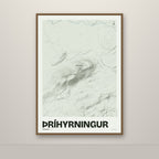 Þríhyrningur – Mosi, lúpínufjólublár
