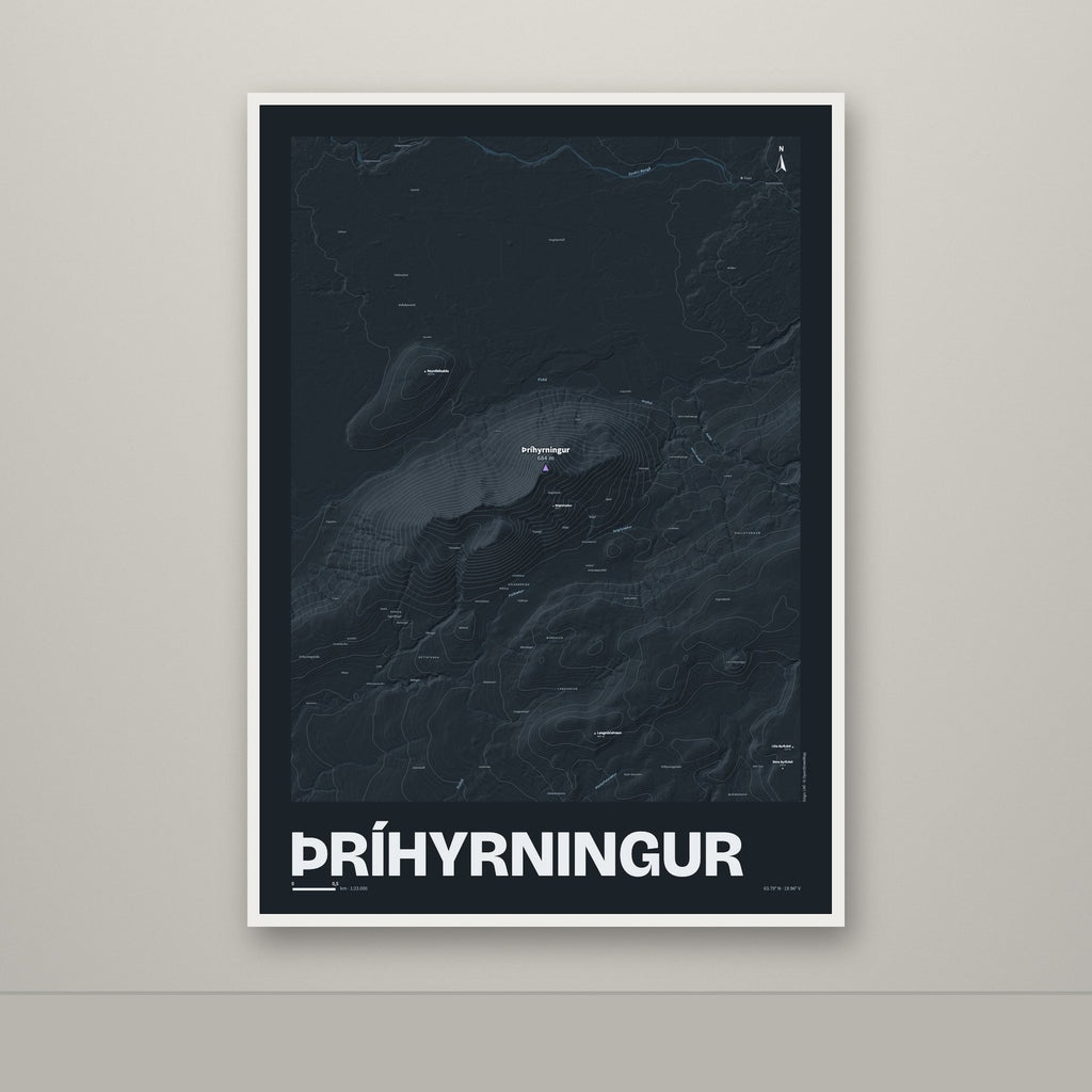 Þríhyrningur – Nótt, lúpínufjólublár