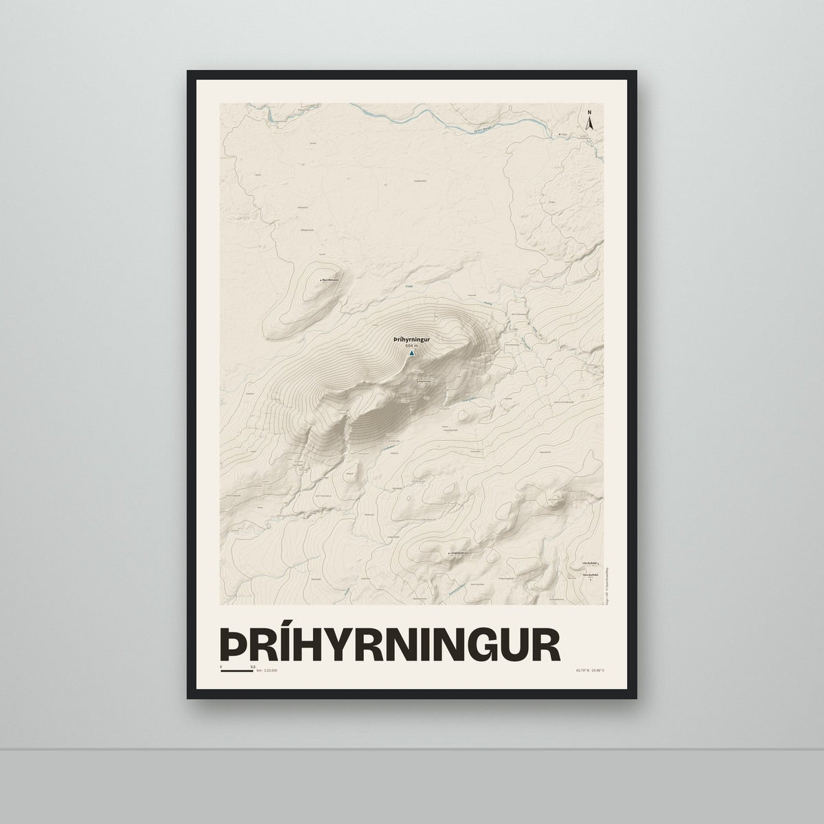 Þríhyrningur – Sandur, blár