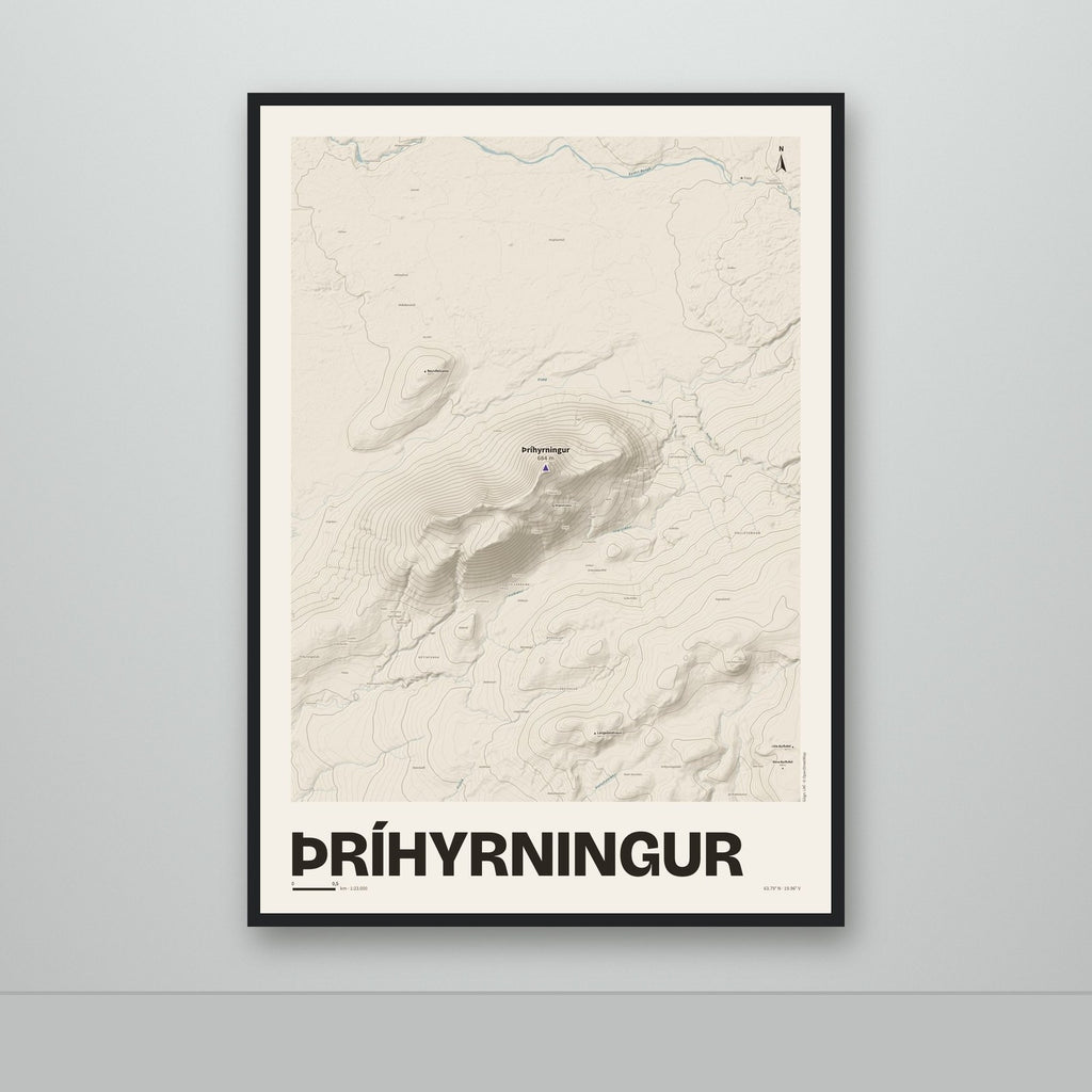 Þríhyrningur – Sandur, lúpínufjólublár