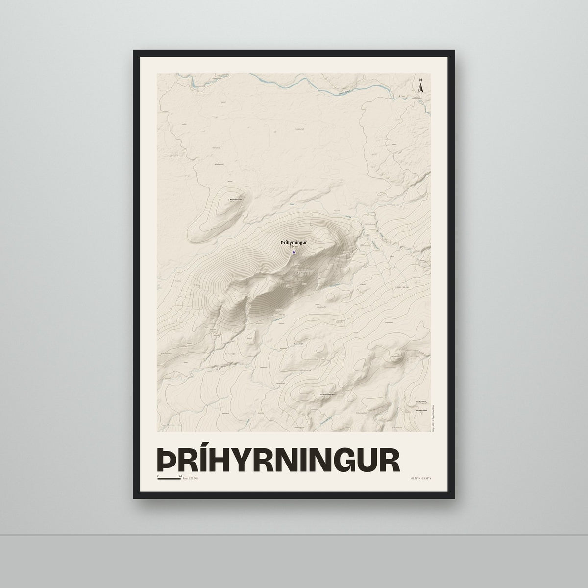 Þríhyrningur – Sandur, lúpínufjólublár