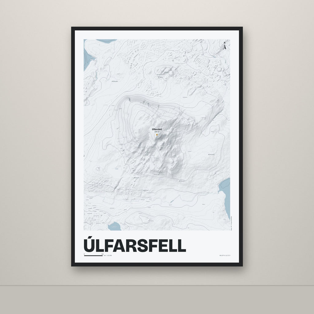 Úlfarsfell – Ljóst, okkurgulur