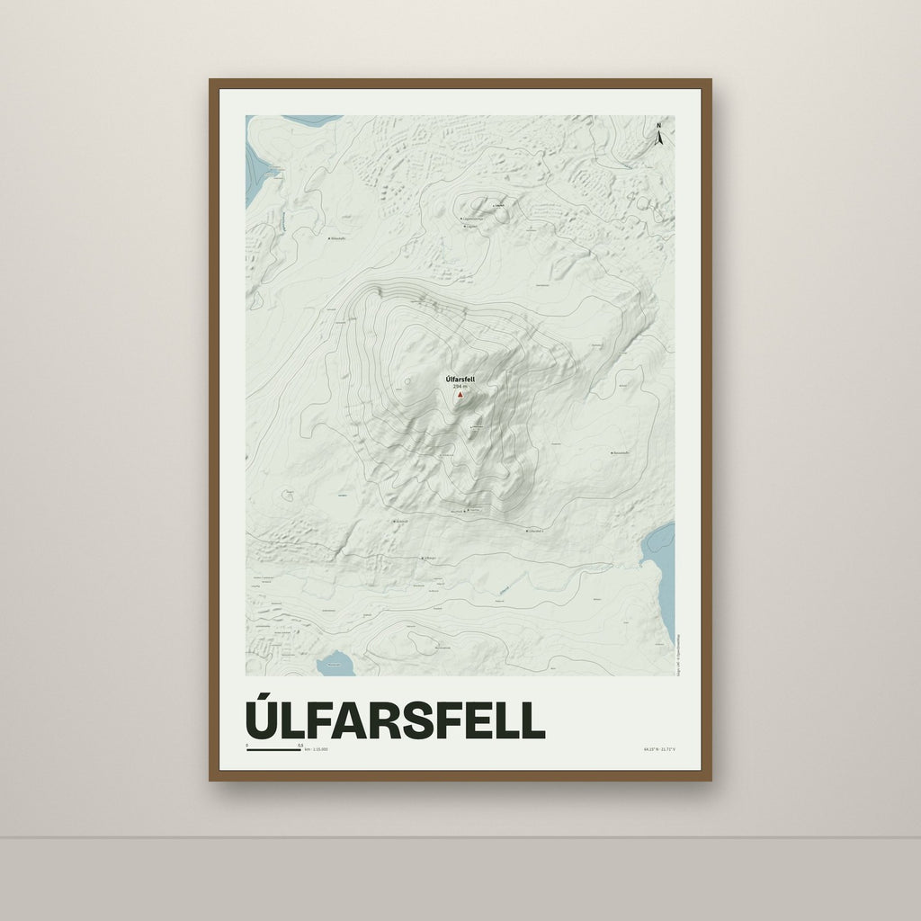 Úlfarsfell – Mosi, rauður