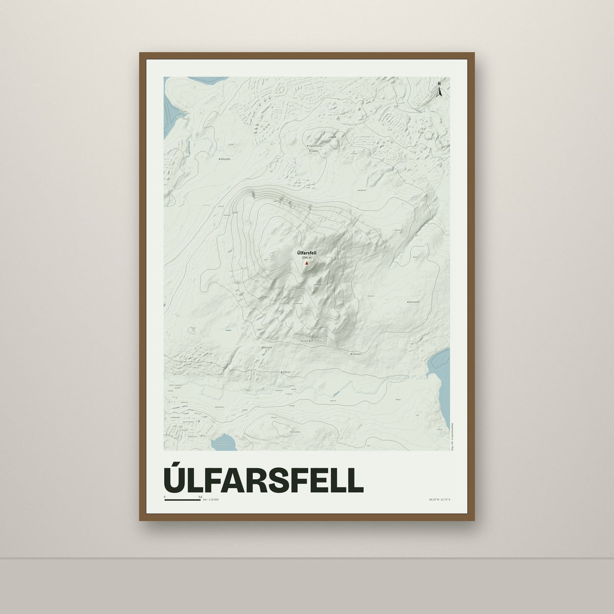 Úlfarsfell – Mosi, rauður