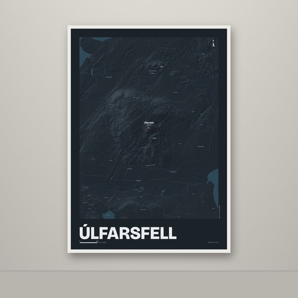 Úlfarsfell – Nótt, rauður