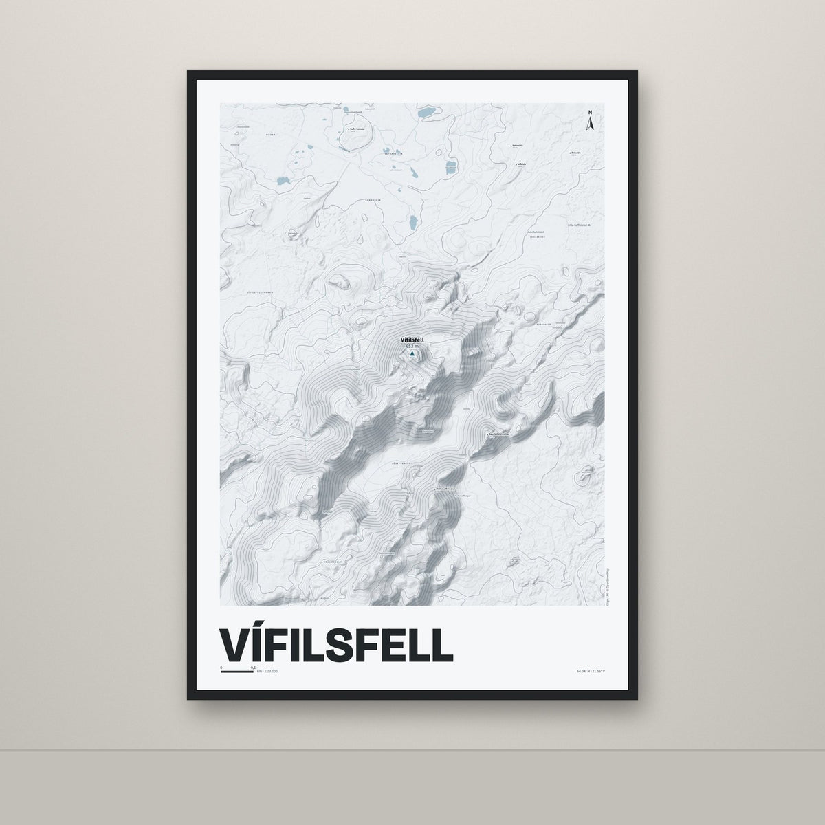 Vífilsfell – Ljóst, blár