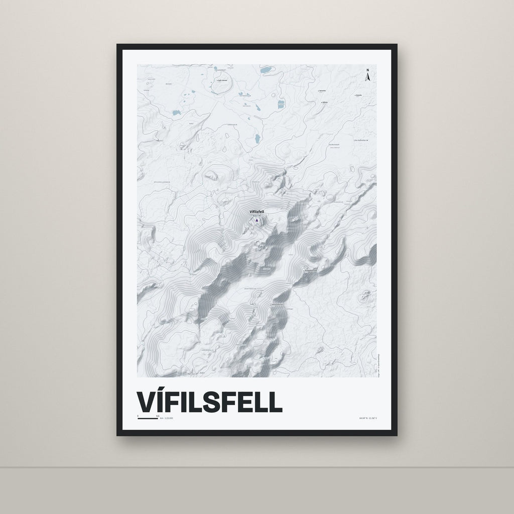 Vífilsfell – Ljóst, lúpínufjólublár